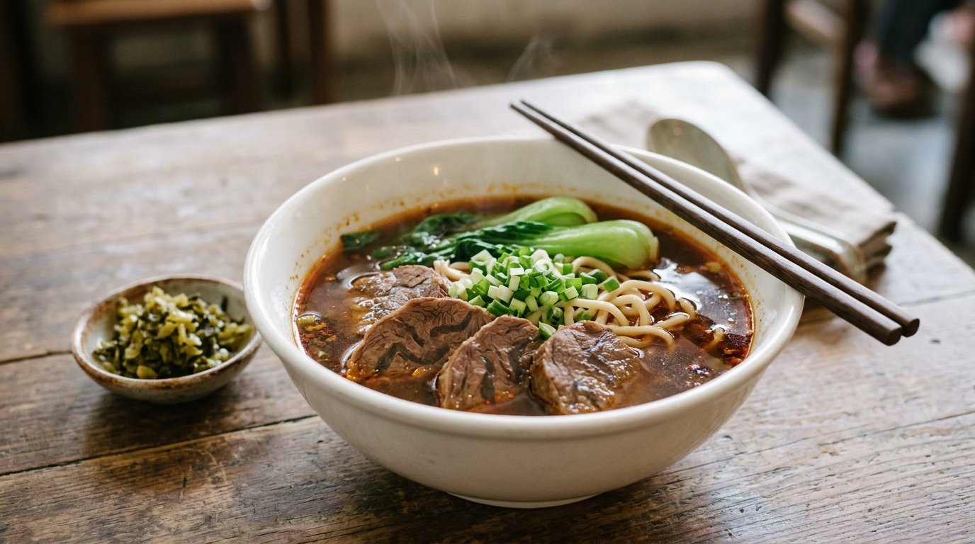 紅燒牛肉麵湯頭怎麼做?一鍋牛腱、郫縣豆瓣醬、八角與花椒的份量,與湯頭不夠香的原因