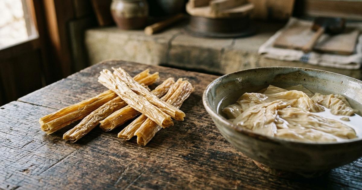 腐竹——豆腐皮的前世今生,火鍋必備食材在台灣的新用法