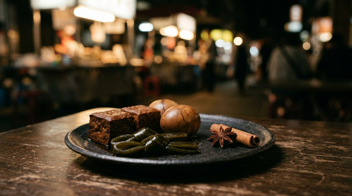 滷味拼盤——深夜那攤滷味,和老闆遞來的那句「慢慢吃」