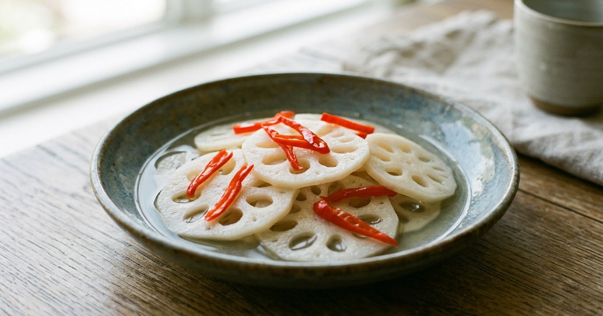 泡椒蓮藕片——泡椒版和麻辣版的蓮藕有什麼不同
